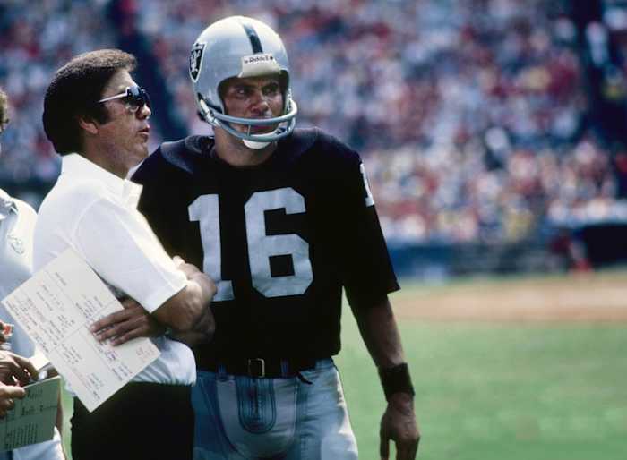 Las Vegas Raiders' Icon Jim Plunkett had a double ring to him.